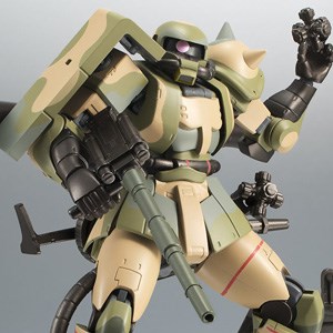迷彩塗装仕様 Robot魂 湿地帯戦用ザク Ver A N I M E 本日予約受付スタート ガンダムの最新ニュースをチェック Wonder Schoolガンダム部 部活トップ バンダイによる 遊びと学びのココロ育むファミリーエンタメサイト