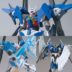 HGBD ガンダムダブルオースカイ」や「HGBC スカイハイウイングス」など