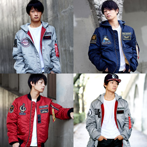 STRICT-G×ALPHA INDUSTRIES「ガンダムUC」＆「逆襲のシャア」MA-1