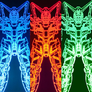 7色発光！「ユニコーンガンダムVer.TWCライトアップアクリルスタンド