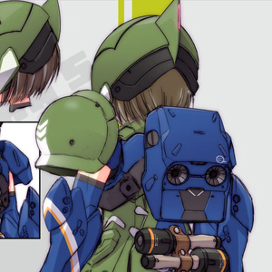 明貴美加氏による新しいMS少女！矢立文庫「MIKA AKITAKA'S MS少女NOTE
