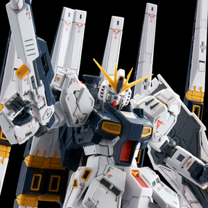 RG νガンダム チタニウムフィニッシュ & ダブルフィンファンネル拡張