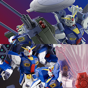 MG ガンダムF90」＆ミッションパックセット3種の7月発送分予約受付が 