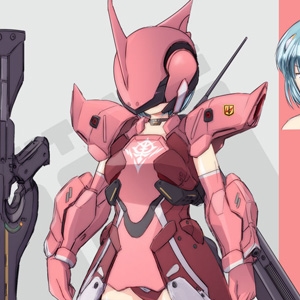 明貴美加氏による新しいMS少女！矢立文庫「MIKA AKITAKA'S MS少女NOTE