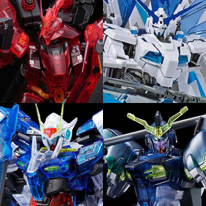 RG サザビー［クリアカラー］」や「MG ユニコーンガンダム ペルフェ