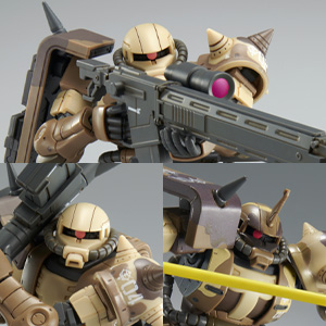 1/144 HG 高機動型ザク地上用（ウォルド機・セルマ機・エグバ機) HG