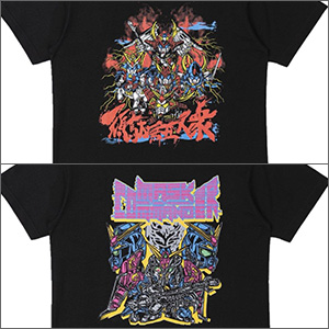完売品 SDガンダム 頑駄無五人衆 Tシャツ feat.STUDIO696 SDガンダム Tシャツ feat.STUDIO696」頑駄無五人衆＆マスク