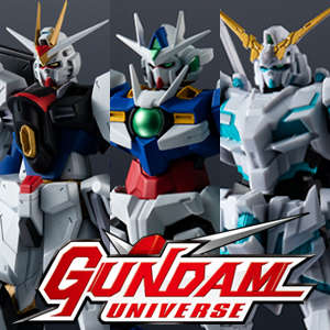GUNDAM UNIVERSE」ストライクフリーダム、ダブルオークアンタ