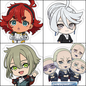 機動戦士ガンダム水星の魔女　つなぎゅっと　強化人士4号×4個　強化人士5号×4個 機動戦士ガンダム 水星の魔女』 エラン・ケレス (強化人士5号