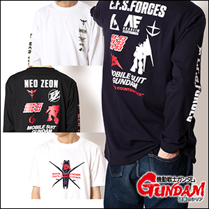 Tシャツ、長袖Tシャツ、パーカーが登場！STRICT-G「『逆襲のシャア
