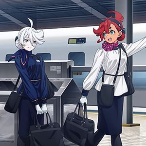 JR東海　アクリルスタンド 水星の魔女　推し旅　ガンダム ガンダム×JR東海 推し旅」コラボ決定！『水星の魔女』『SEED