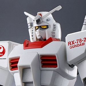 HG RX-78-2 ガンダム［JAL オリジナルカラーVer.］」JAL国内線