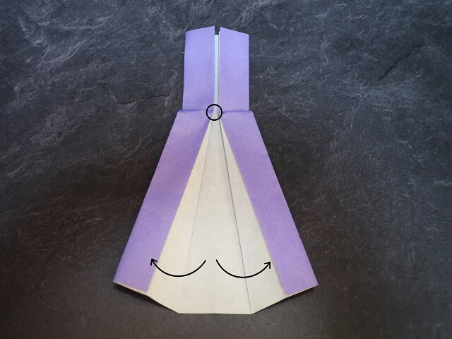 折り紙でいろんなドレスを折ってみよう ５種類の折り方を解説 おりがみ部の記事一覧 おりがみ部 部活トップ バンダイによる 遊びと学びのココロ育むファミリーエンタメサイト