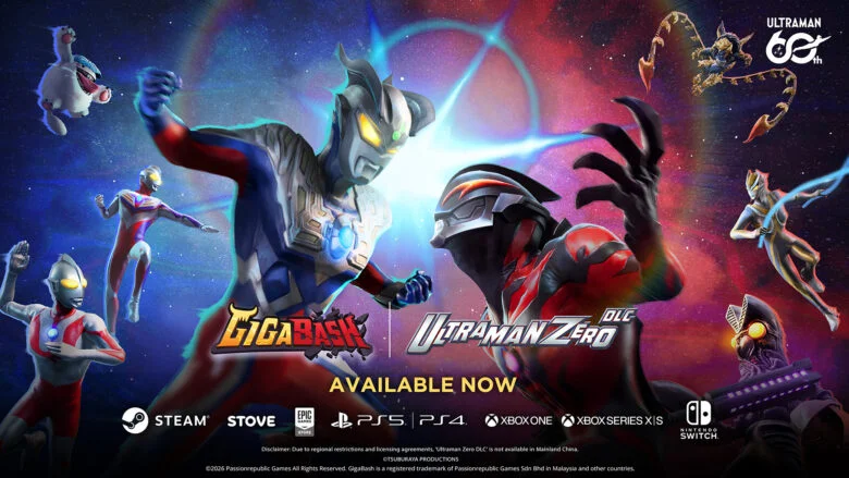 ウルトラマンゼロ、ベリアルが究極怪獣対戦ゲーム「GIGABASH」に参戦