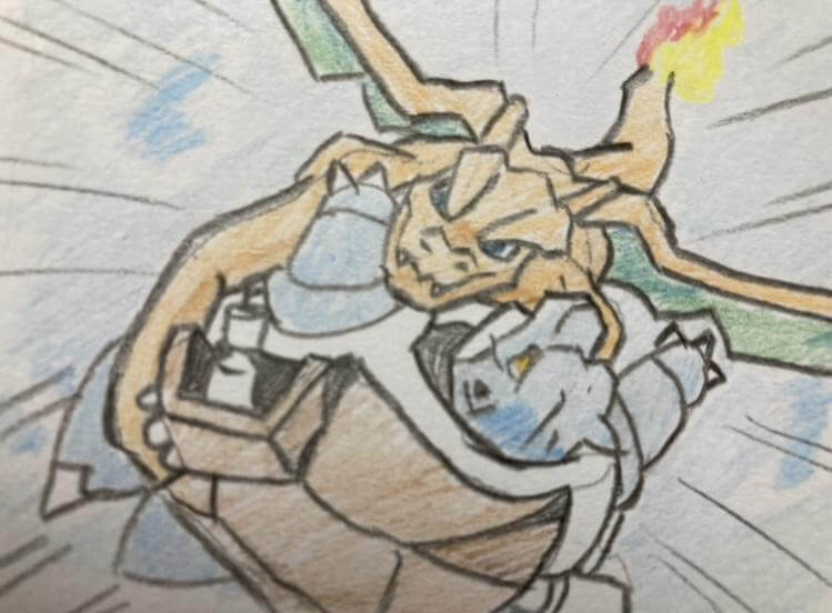 カメックス VS リザードン / トップサン Pokemon cards Topsun