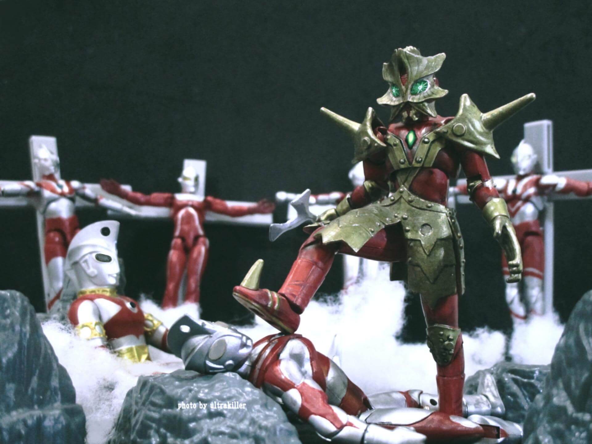 ULTRA ACT 死刑！ウルトラ五兄弟セット ULTRA-ACT新作・・・「死刑！ウルトラ5兄弟」！！！！ | D・C