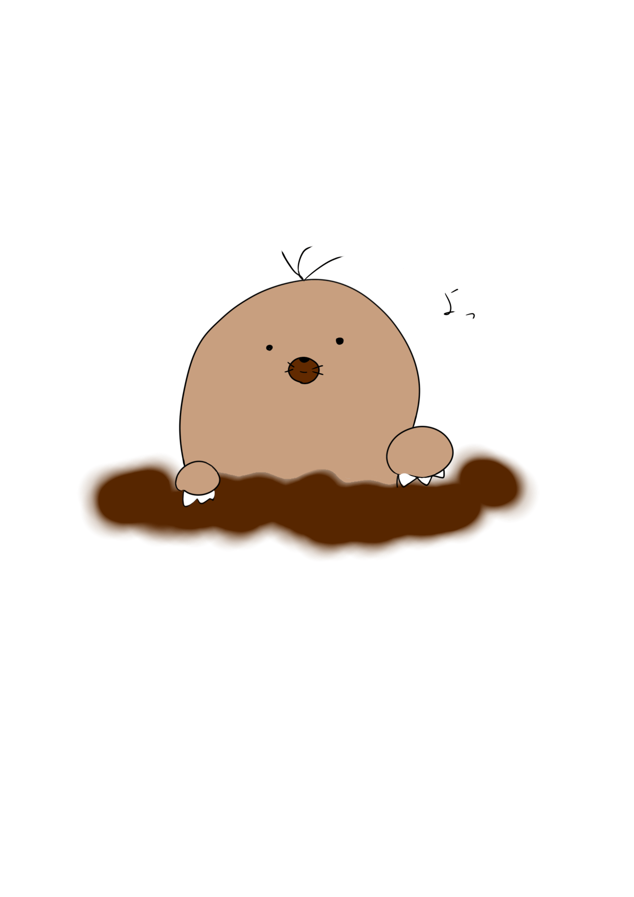 モグラさん 投稿一覧 自由なテーマでイラストを描いて投稿しよう ワンダースクールみんなのスケッチブック コンテスト一覧 バンダイによる 遊びと学びのココロ育むファミリーエンタメサイト