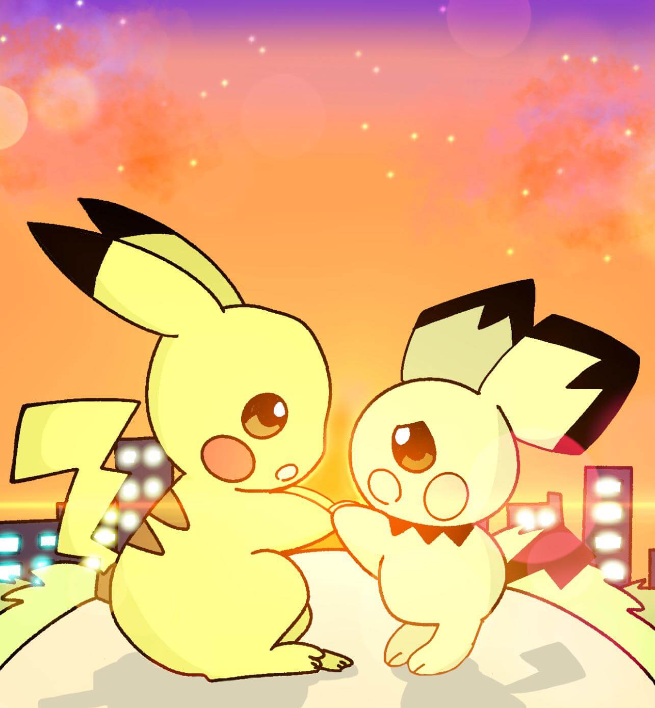 僕、お兄ちゃんみたいなかっこいいピカチュウになりたいんだ